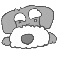 Dog Look Sticker