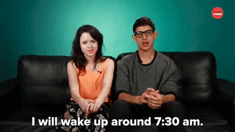 Waking Up Breakfast GIF by BuzzFeed