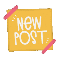 New Post Sticker