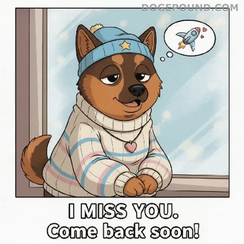 Miss You Love GIF by Doge Pound