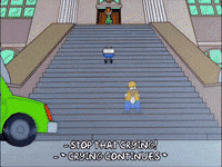 homer simpson crying GIF