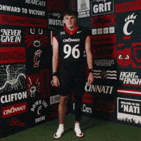 Cincinnati Football Hawks GIF by Cincinnati Bearcats