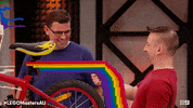 high five channel 9 GIF