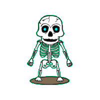 Halloween Monster Sticker