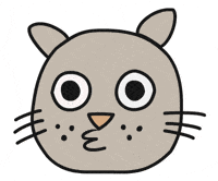 Cat Kiss GIF by Thank You Coffee