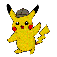 Pokemon Detectivepikachu Sticker by Florens Debora