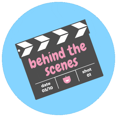 Behind The Scenes Animation Sticker