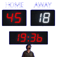 18 Away Sticker