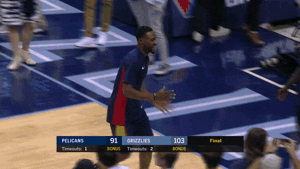 happy father and son GIF by NBA