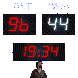 44 Away Sticker