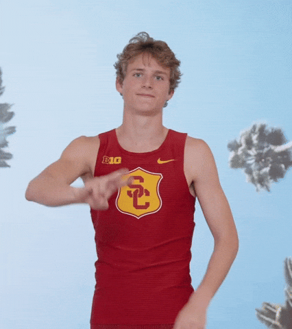Track And Field GIF by USC Trojans