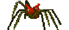 Heart Spider Sticker