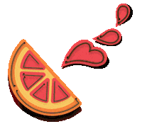 Orange Juice Love Sticker by Central Market