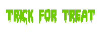TR7SKATE halloween trick treat tr7 Sticker
