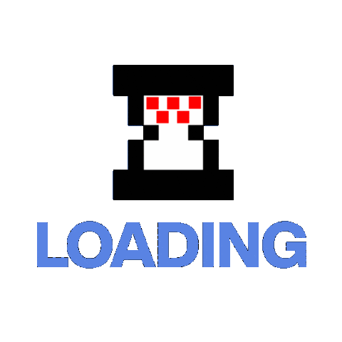 Hold On Waiting Sticker by RHAD