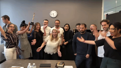 dance party dancing GIF by Clio Awards