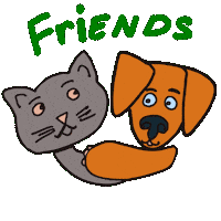 Best Friends Hug Sticker