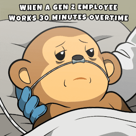 Work From Home Monday GIF by Wise Monkey Meme