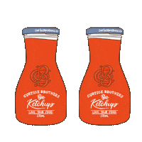 Curticebrothers cheers ketchup curtice brothers Sticker