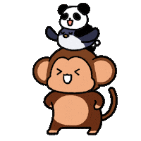 Happy Dance Sticker by Chimpers