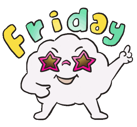 Happy Friday Sticker