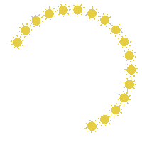 Sun Click Sticker