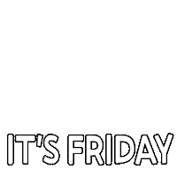 Its Friday Sticker by Ordinary Frends