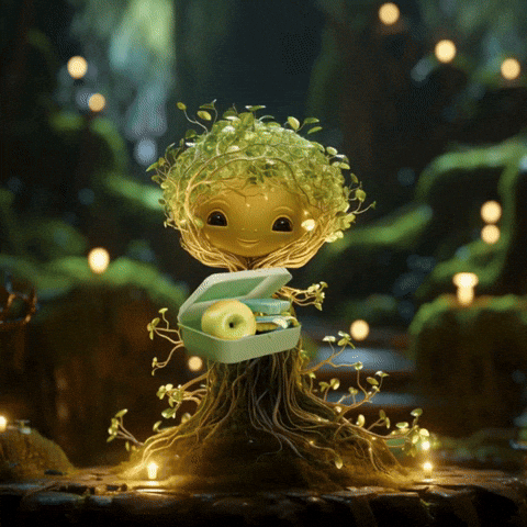 Lunch Time GIF by Treegens