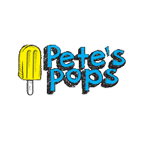 petespops milwaukee popsicle pops mke Sticker