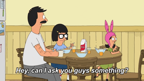 Question Allowance GIF by Bob's Burgers