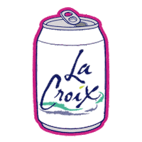 passion fruit bubbles Sticker by LaCroix Sparkling Water