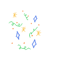 Cemartcreative happy sun thank you stars Sticker