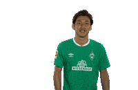 Yuya Osako Applause Sticker by SV Werder Bremen