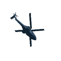 Pilot Hubschrauber Sticker by Bundespolizei