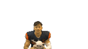 Touchdown Baby Yoda Sticker by Carson-Newman Athletics