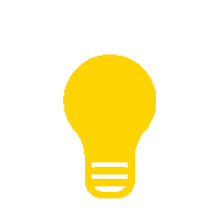 idea lamp Sticker