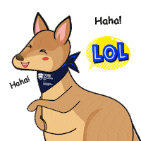 Laugh Lol Sticker by UOW Malaysia KDU