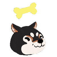 Dog Nom Sticker