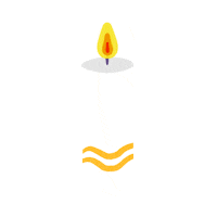 Vilore candle diademuertos muertos ofrenda Sticker