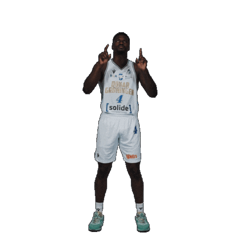 Miller Pointing Up Sticker by Donar Official