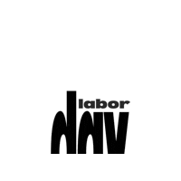 Labor Day Sticker by Jennifer Greenhill