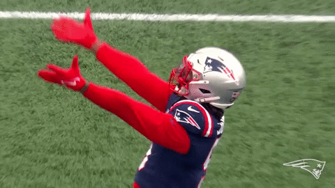 Football Wipe GIF by New England Patriots
