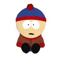 Confused Stan Marsh Sticker by South Park