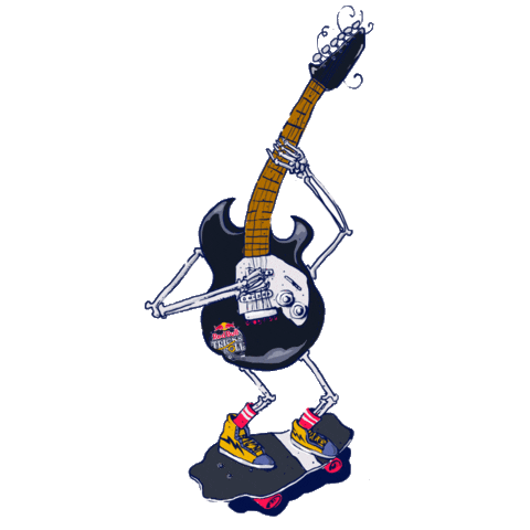 red bull tricks n roll Sticker by Vista Skate