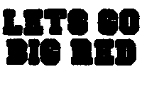 Red Raiders Football Sticker by Big Red Store