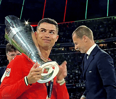 Cristiano Ronaldo Goat GIF