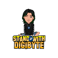 Happy Cartoon Sticker by DigiByte Memes