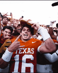 Texas Football Hook Em GIF by Texas Longhorns