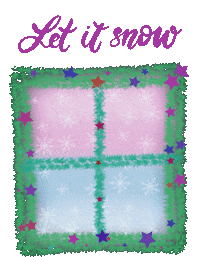 New Year Christmas Sticker
