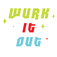 Work It Out Friends Sticker by wurkgum
